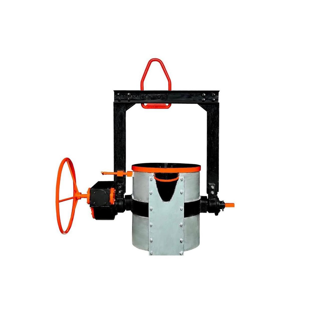 GEARED LADLE LIP POURING